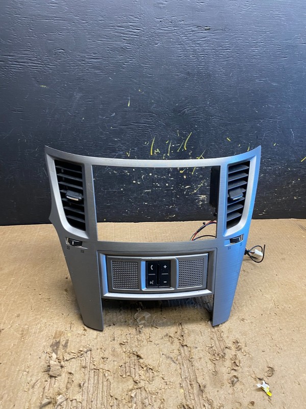 2010-2014 Subaru Legacy Outback Vent Radio Panel Trim Bezel Bluetooth OEM Z9929