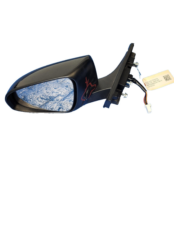 Used Oem Toyota Left Driver Door Rear View Mirror for 2018-2020 C-HR 2.0L FWD