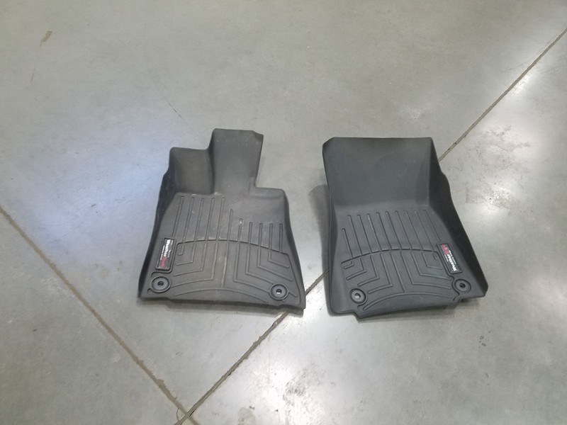 2017 Lexus RC-F RC FWeatherTech Front Rubber Floor Mats #6056 A1