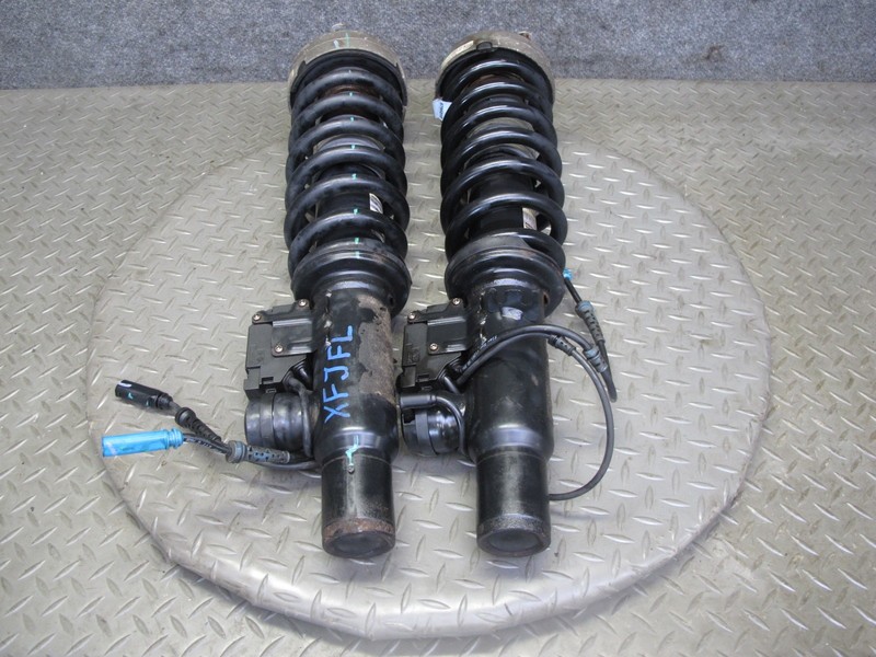2010-2013 BMW E70 E71 X5M X6M FRONT VDC STRUT SHOCK ABSORBER SET OF 2