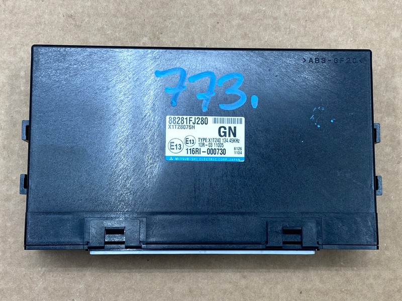 2016-2017 SUBARU CROSSTREK MULTIFUNCTION INTEGRATED CONTROL MODULE OEM LOT773