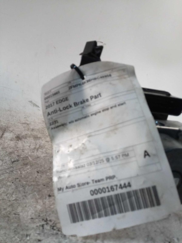 2017 Ford Edge ABS Pump and Motor Assembly OEM 478556 - 70K Miles