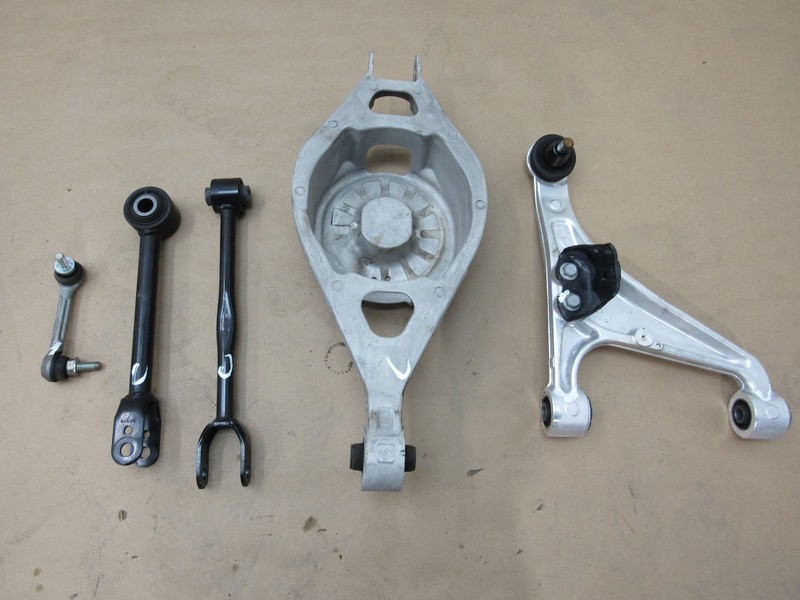 Nissan Z 2024 3.0L Rear Left Driver Suspension Control Arm Set 5 PCS 22-25 ;#3