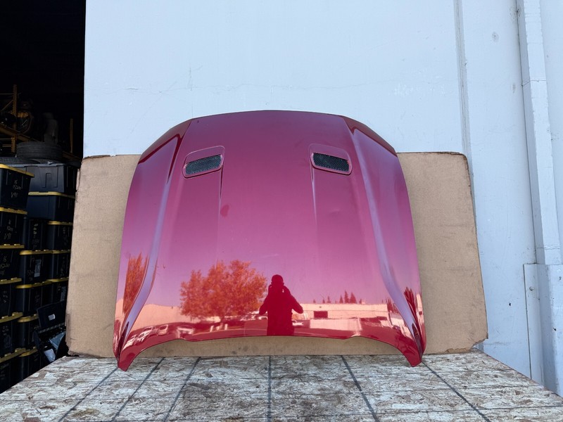 FORD MUSTANG GT 2018-2023 OEM HOOD BONNET ASSEMBLY (RED)