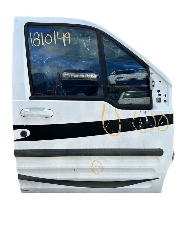 Ford Transit Connect door 10 11 12 13 front right side white has some damage