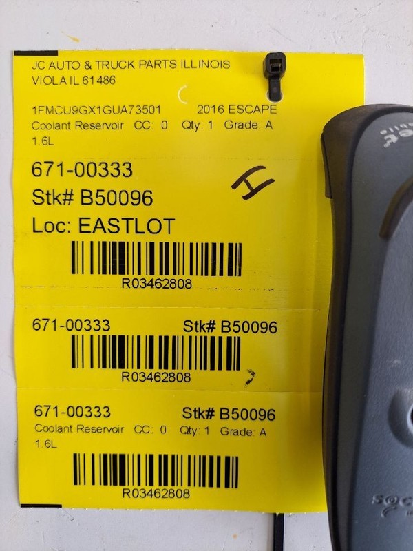 Coolant Reservoir Electric EV Fits 12-18 FOCUS 3462808