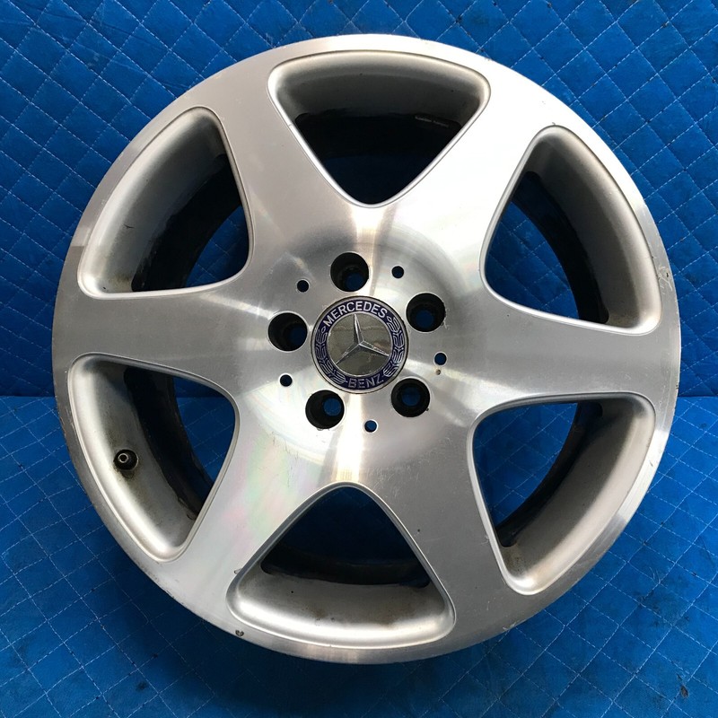 Mercedes W163 ML320 ML500 8.5 X R17 17" Wheel Rim Silver OEM A1634011702