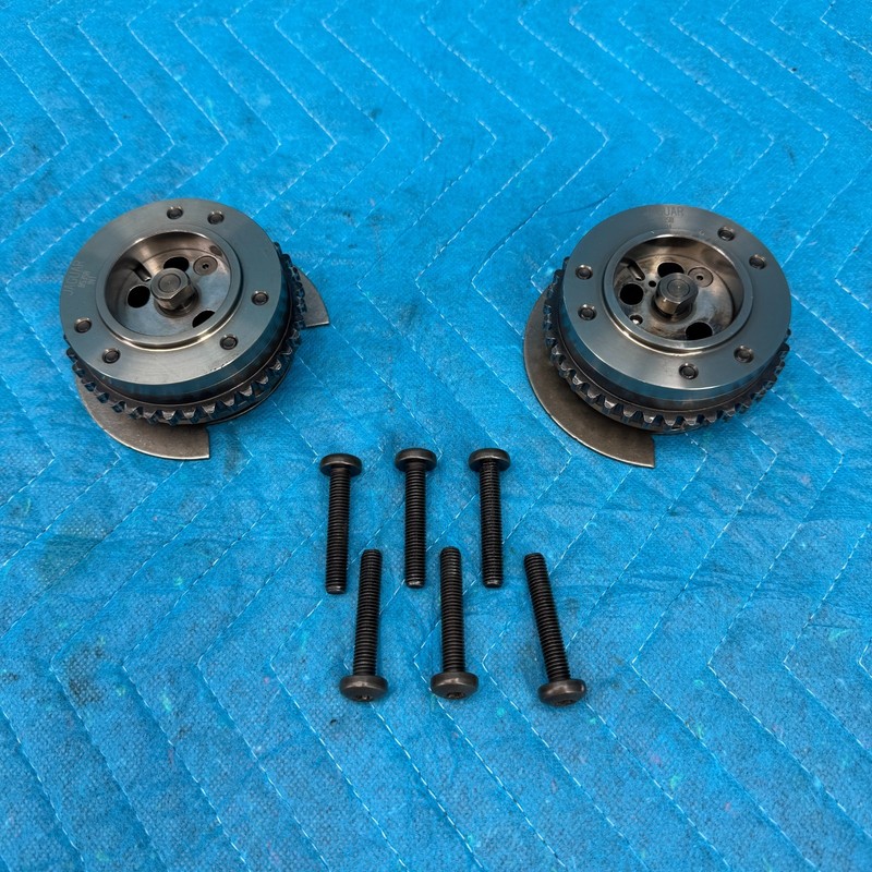 10–12 Range Rover L322 Right Exhaust Camshaft Phaser Sprockets OEM 9W93M288EE