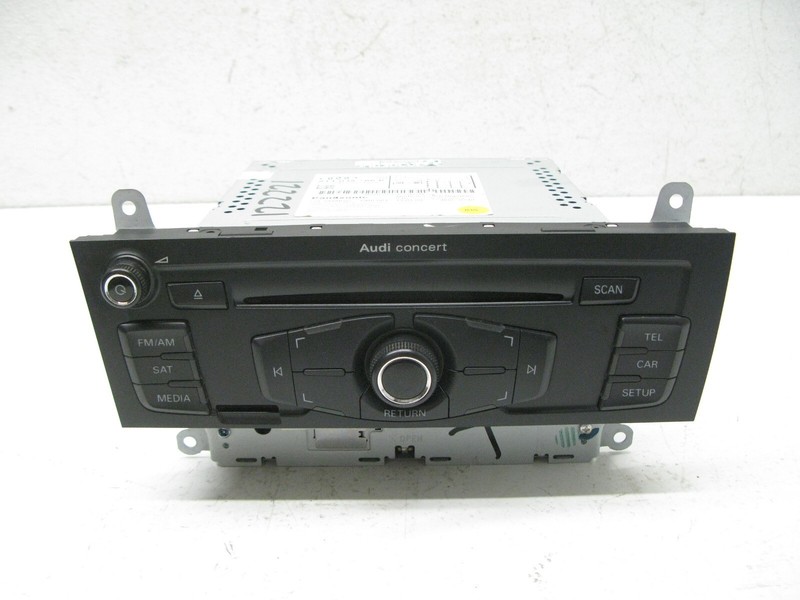 08-12 AUDI 8T A5 S5 B8 A4 S4 MULTIMEDIA CD RADIO RECEIVER HEAD UNIT OEM 122221