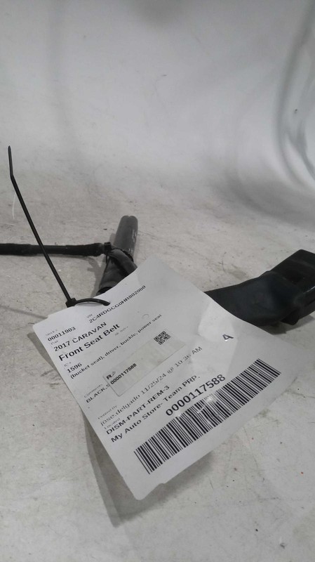 2017 Dodge Caravan Grey Seat Belt OEM Used 137K Miles NJ25-11903-352004
