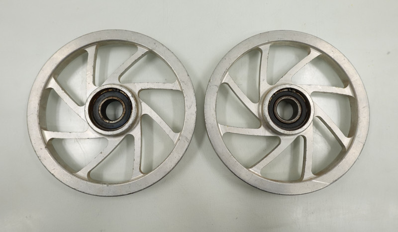 Ski-Doo / Yamaha / Polaris / Arctic Cat 8" Billet Idler Wheels (QTY 2)