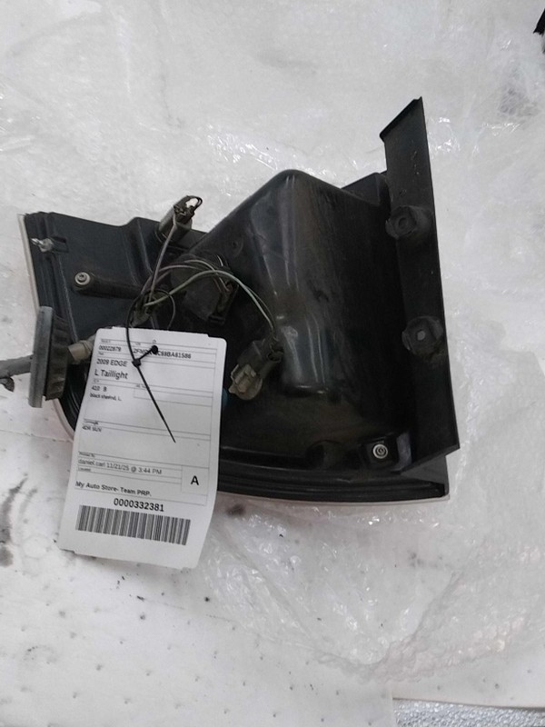 2009-2010 Ford Edge Left Tail Light Assembly White Cloudy 361844