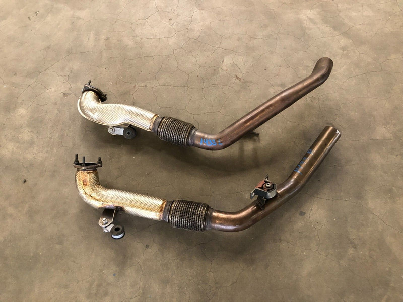 18 19 20 Audi S5 Left & Right Exhaust Flex Pipe Tube Set 3.0L 1433 OEM