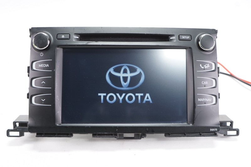 TOYOTA HIGHLANDER Radio Receiver Screen Display ✅TESTED✅ OEM 2014 - 2019