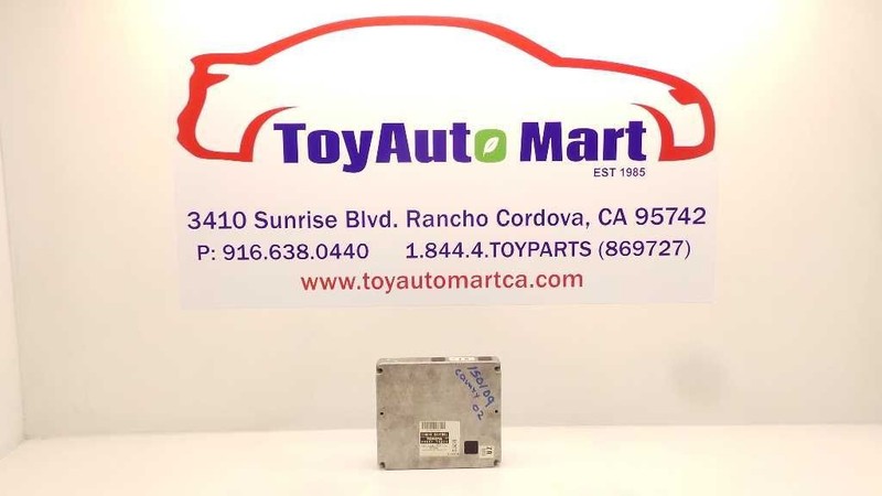 02-03 TOYOTA CAMRY ENGINE ELECTRONIC CONTROL MODULE ECM ASSEMBLY