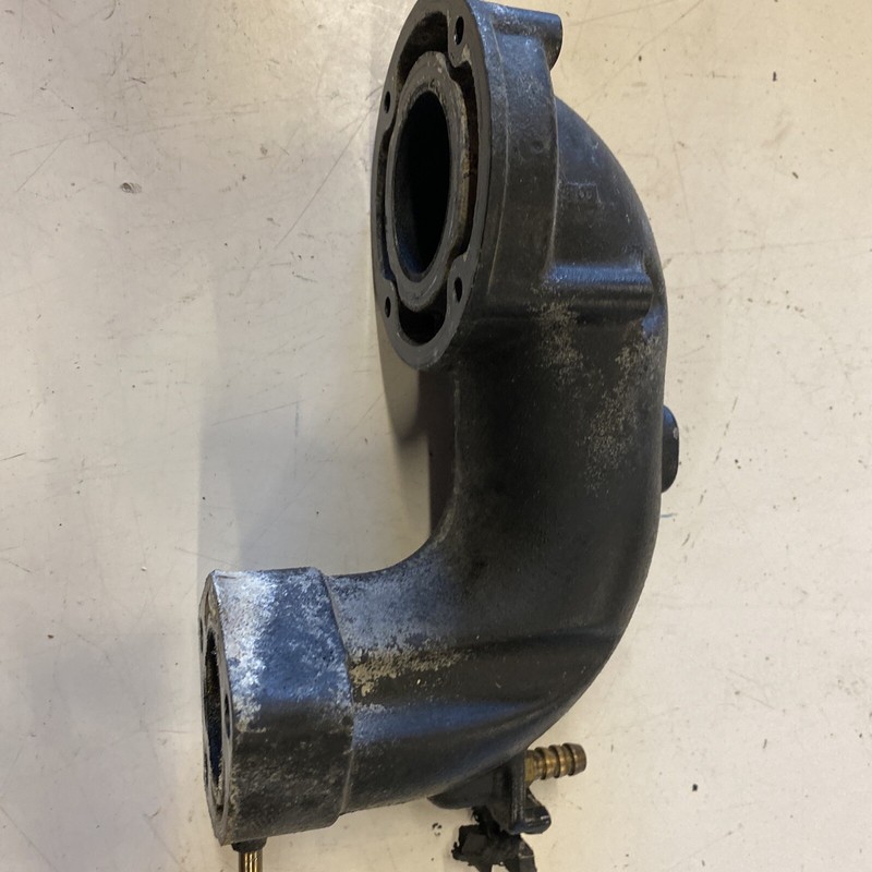 1989 - 1995 Kawasaki TS 650 Ts650 Motor Exhaust Manifold Good