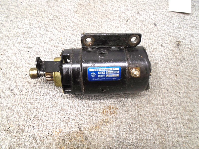 Used Yamaha Outboard Starter Starting Motor 75-80-85-90 Hp 688-81800-12-00