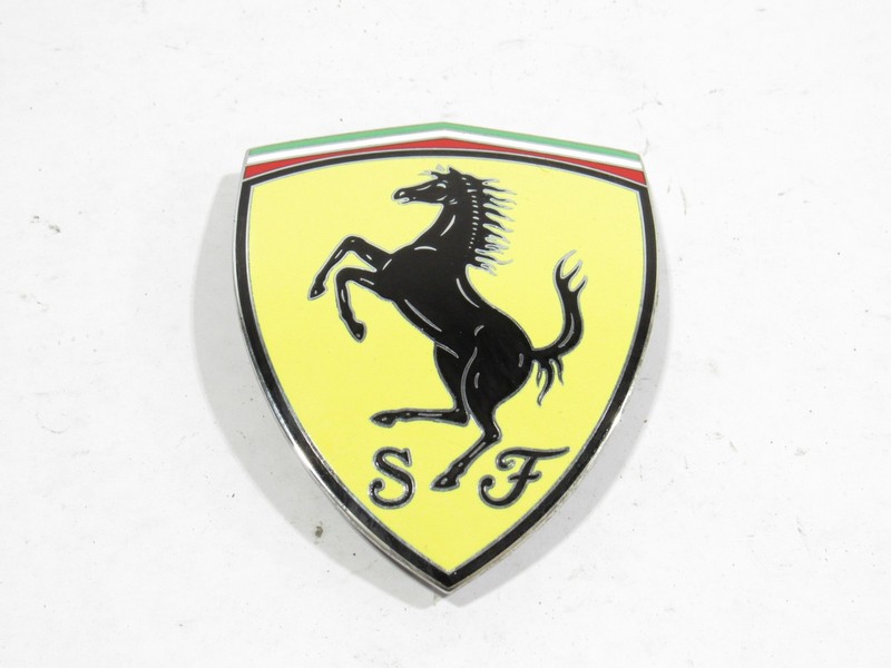 Ferrari 458 Italia 2011 Front Left Fender Ceramic Emblem Logo Badge 09-15 |:Y