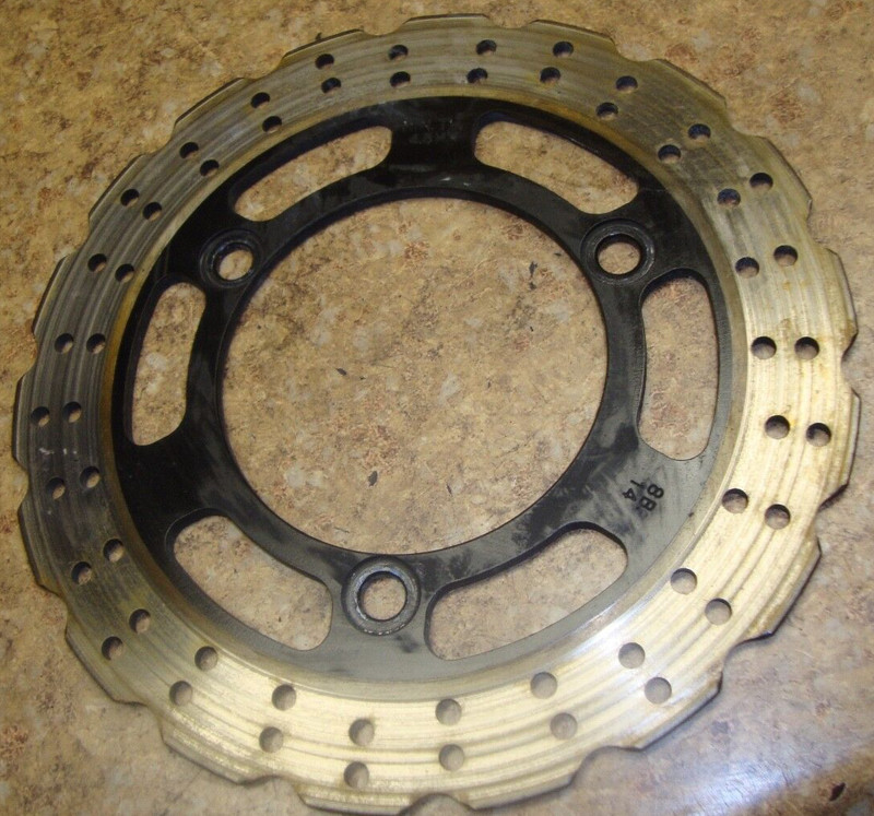 2012 Kawasaki Ninja EX250 EX 250 J EX250J Rear Back Disk Brake Rotor Rim Wheel