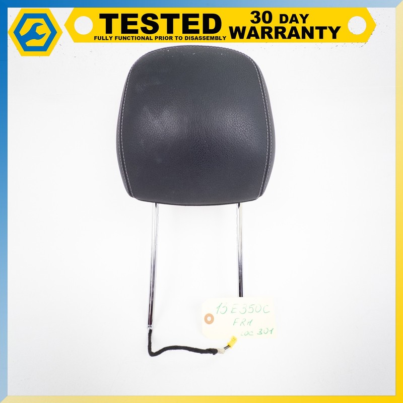 14-17 MERCEDES E350 E400 E550 COUPE FRONT RIGHT PASSENGER SIDE SEAT HEADREST OEM