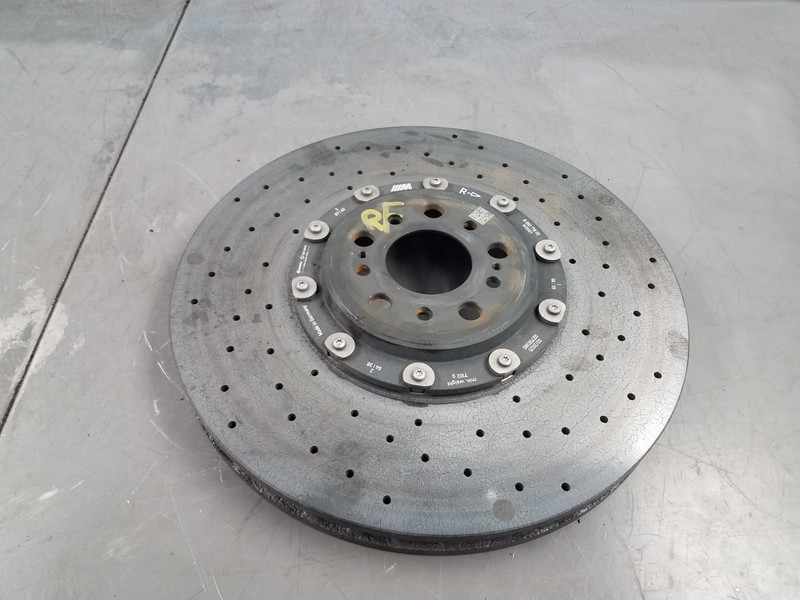 2025 BMW M3 Comp xDrive G80 Right Front Ceramic Brake Rotor #8926 E5
