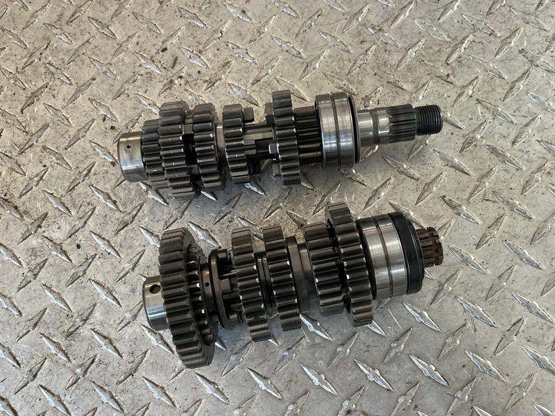 09 Kawasaki EX 500 Ninja Transmission Gear Gears Set Assembly EX500