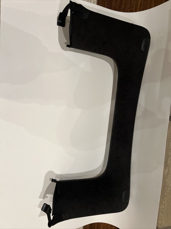 21-23 Tesla X Rear Right Passenger Falcon Door Upper Trim 105155-06-J 2802 U10