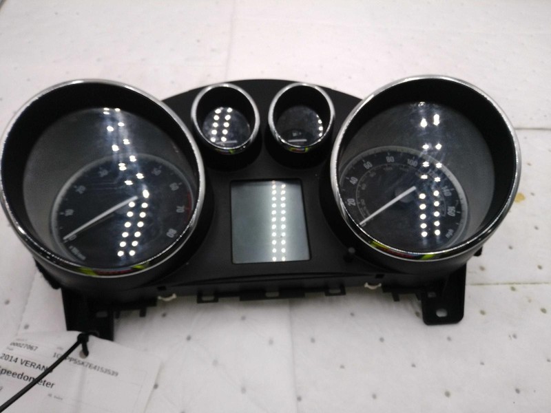 2014 Buick Verano Speedometer Gauge OEM Red 22993180 205K Miles