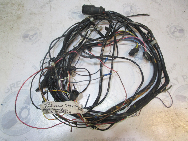 1986 Thompson 185 Mercruiser 4.3L Stern Drive Engine to Dash Wire Harness 16'