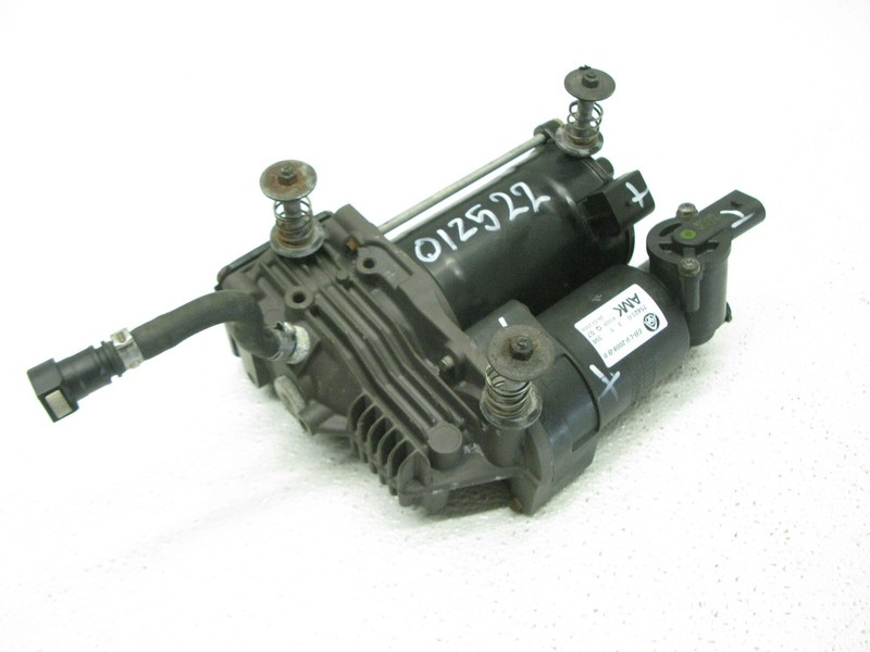 07-14 BMW X5 X5M X6 X6M E70 E71 E72 AIR SUSPENSION COMPRESSOR PUMP MOTOR 012522