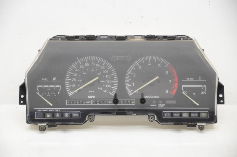 87-89 Nissan 300ZX Z31 2+0 Analog Speedometer Gauge Cluster 2481025P02