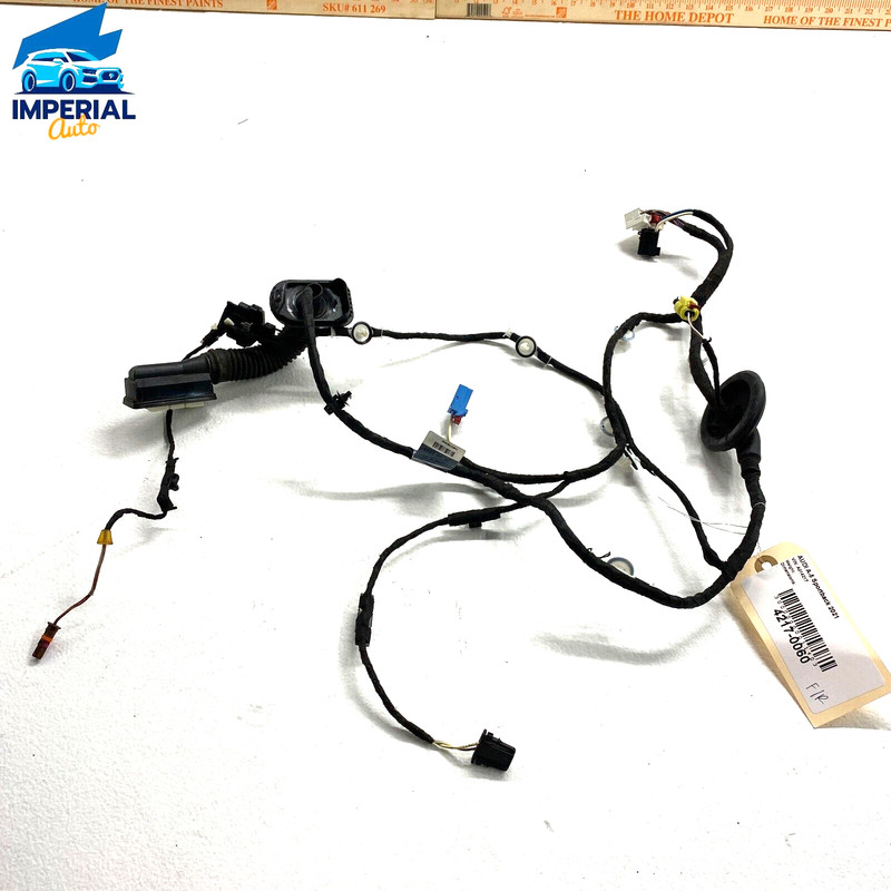 AUDI A5 SPORTBACK 2021 FRONT RIGHT PASSENGER SIDE DOOR WIRE WIRING HARNESS OEM