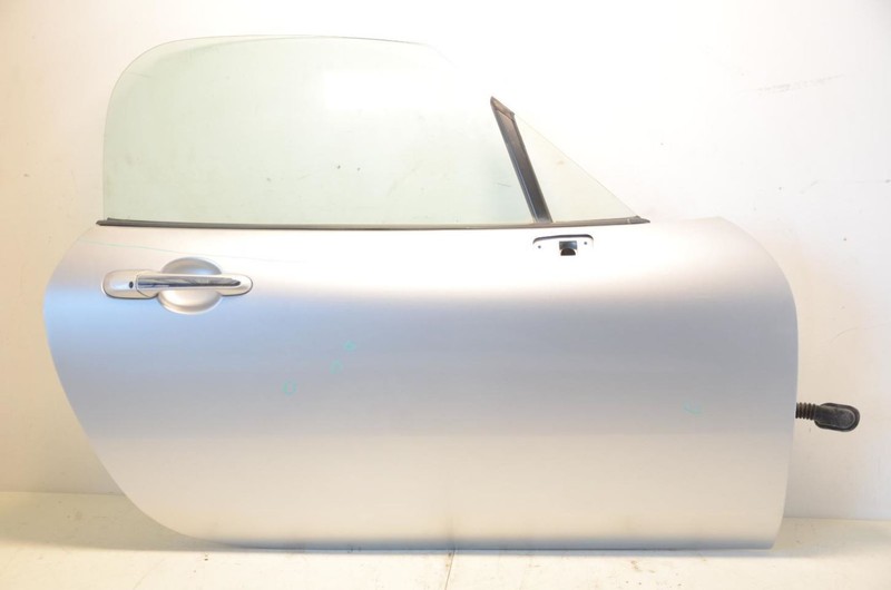 06-15 Mazda Mx-5 Miata NC Silver Driver Left Front Door Assembly