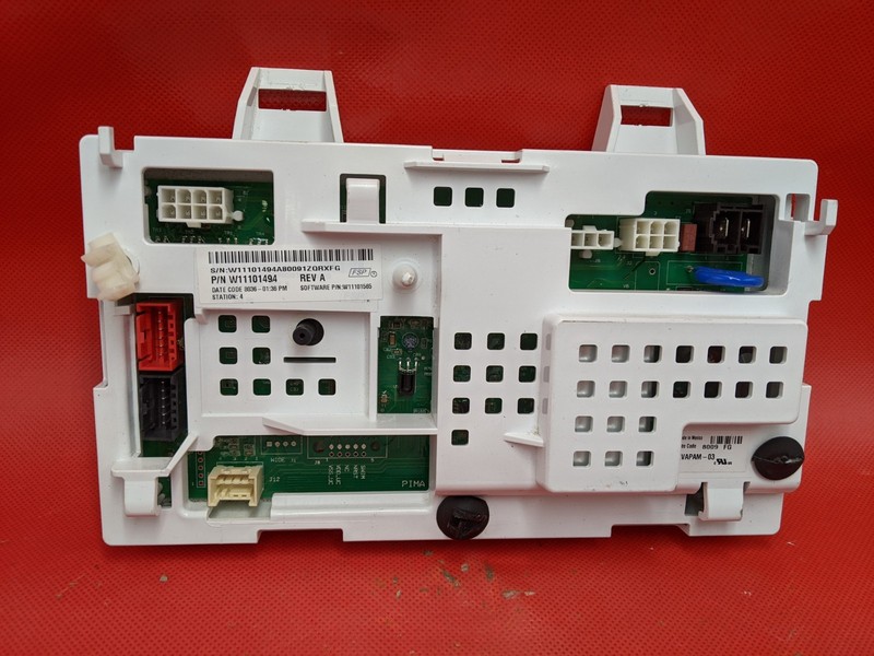 WHIRLPOOL WASHER CONTROL BOARD W11101494 REV A WD-17427