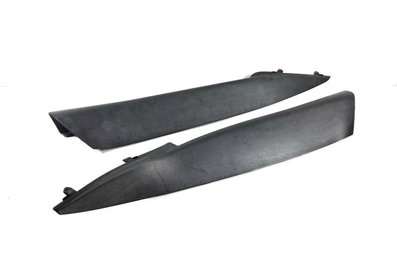 1999-2006 Silverado Sierra Suburban Tahoe A Pillar Cover Trim Pair Dark Gray OEM