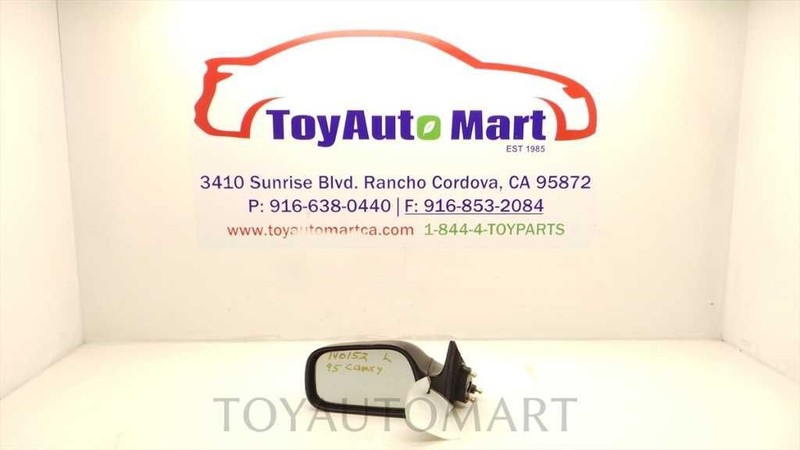 92-96 TOYOTA CAMRY DRIVER SIDE LEFT SIDE VIEW MIRROR ASSEMBLY