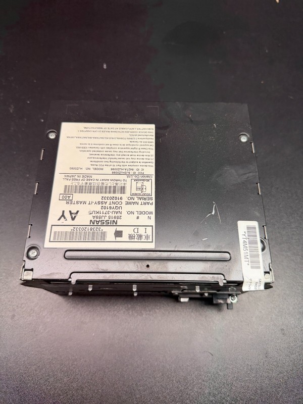 2009 INFINITI G37 CONVERTIBLE RADIO CD NAVIGATION RECEIVER 25915-JJ59A OEM