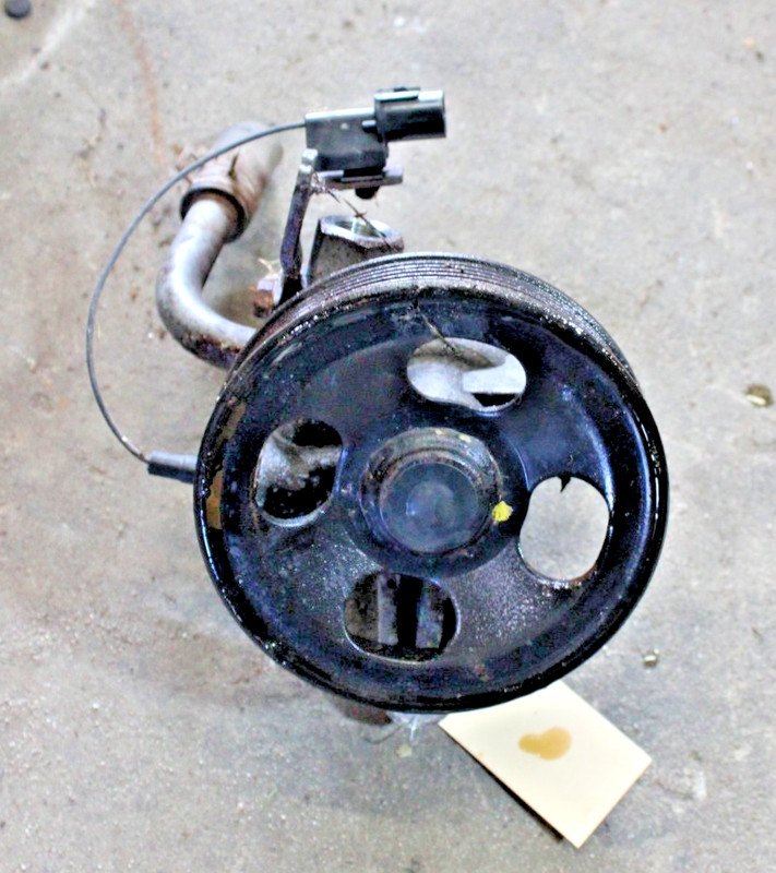 10-16 HYUNDAI GENESIS COUPE 3.8L G6DJ POWER STEERING PUMP W/ PULLEY - OEM