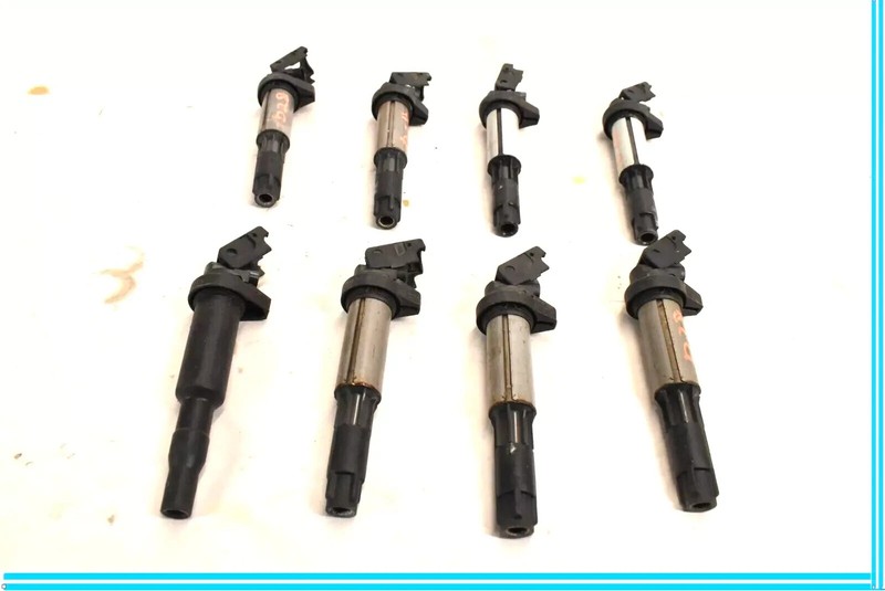 07-13 BMW X5 E70 Engine Motor Ignition Coil Set of 8 OEM