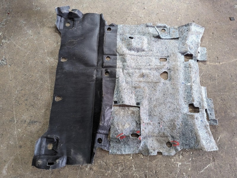 Center Floor Felt Insulator 2023 Infiniti QX60 74924-6SA1A 2022 X