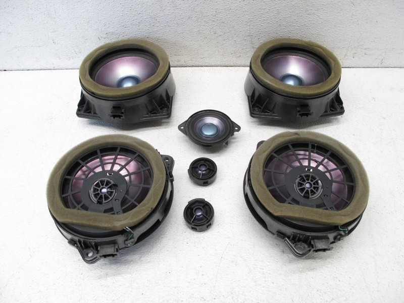 03-09 MERCEDES W209 CLK500 CLK320 CLK550 HARMAN LOGIC 7 L7 SPEAKER SET OEM 02142