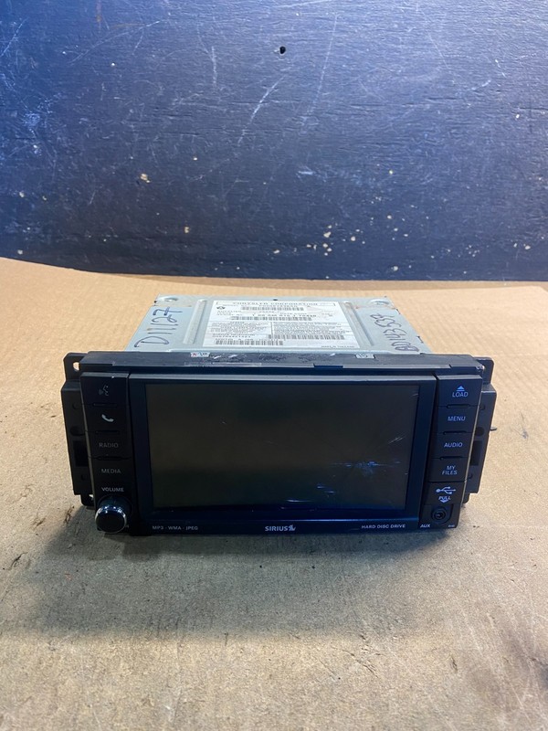 2008 2013 Jeep Dodge Chrysler Screen Display CD Player Satellite Radio Z5548 DG