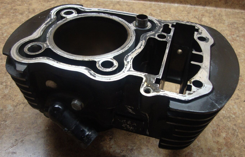 2007 Honda Shadow VT750 VT 750 DCB Spirit Engine Motor Cylinder Jug Front 07