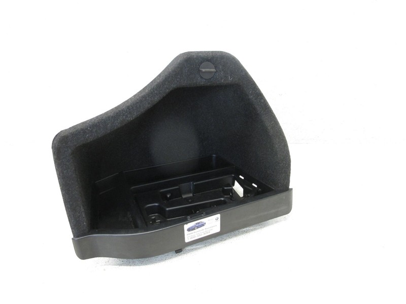 12-18 BMW F30 320i SEDAN TRUNK QUARTER TRIM PANEL COMPARTMENT TOOL TRAY RIGHT 01