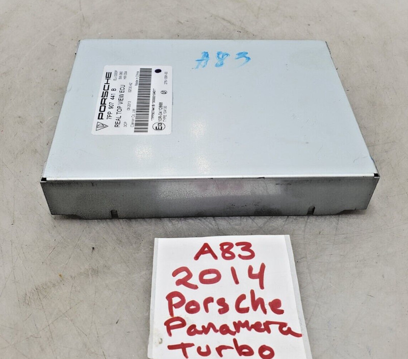 ✅ 14-16 OEM Porsche Panamera Turbo 970 Rear View Camera Control Module Unit