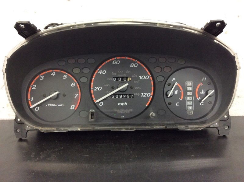 99-01 Honda CR-V AT Instrument Cluster Speedo Tacho Meter Gauges 209k OEM