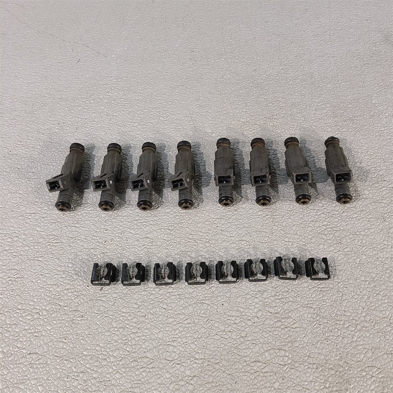 99-00 Corvette C5 Fuel Injectors Injector Set Oem W/ Lock Clips Aa7486