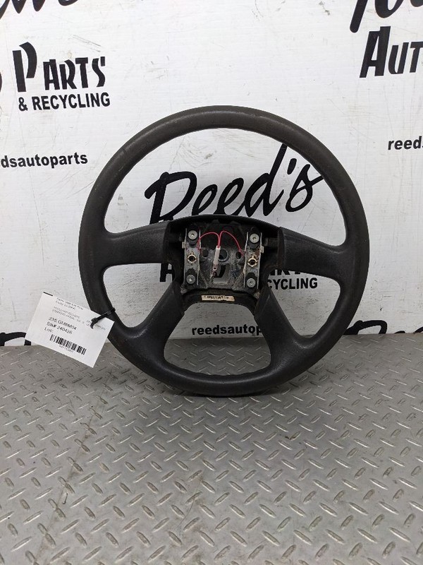 03-06 GM SUV Black Leather Driver Steering Wheel Radio Cruise Control Fo 1152051