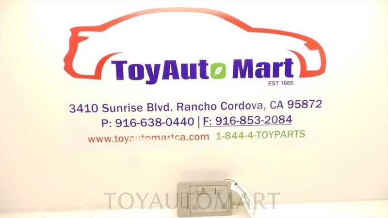 05 06 07 08 09 10 SCION TC DOME LAMP GREY W/O SUNROOF