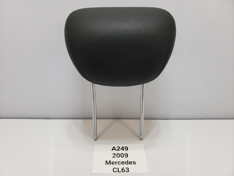 ✅ 07-14 OEM Mercedes C216 CL63 Front Right Passenger Side Headrest Leather Black
